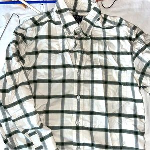 J crew plaid flex Oxford long sleeve button up